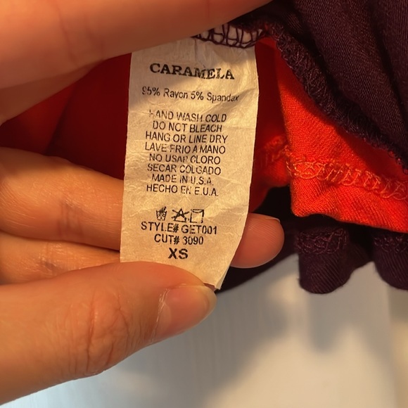 💜🧡 PURPLE TANK TOP WITH ORANGE BACK 💜🧡 - Picture 5 of 5